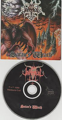 Thy Infernal CD, Satan's Wrath, Original 1999 Moribund, 1st Press