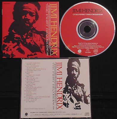 Jimi Hendrix CD, The First Recordings, Japan Import, Original Teichiku Records