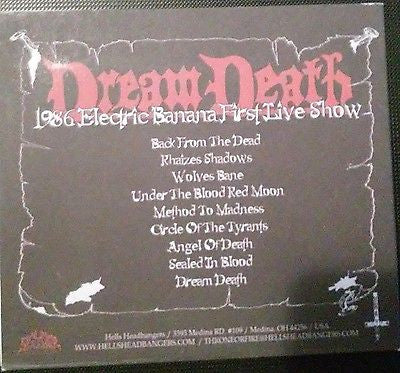Dream Death, CD, Pittsburgh Sludge Metal, Digipak, Hells Headbangers