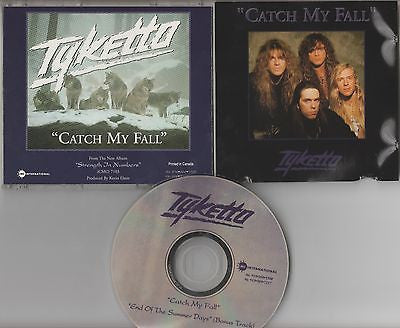 Tyketto CD, Catch My Fall, Single,Original 1992 CMC, Waysted, End of Summer Days