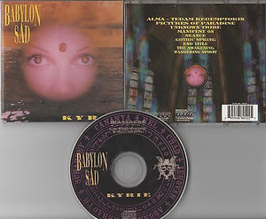 Babylon Sad CD, Kyrie, RARE, Original 1993 Massacre