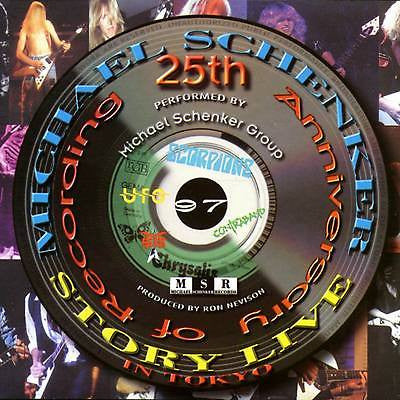 Michael Schenker Story Live CD, 1st Press, 2-Disc, Orig 1997 MSR, Scorpions, UFO
