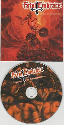 Fatal Embrace CD, Legions of Armageddon, German Import, Twilight Records