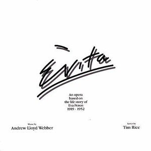 Evita Soundtrack CD, 2-Disc, Orig 1976 Broadway Cast, Andrew Lloyd Webber, MCA