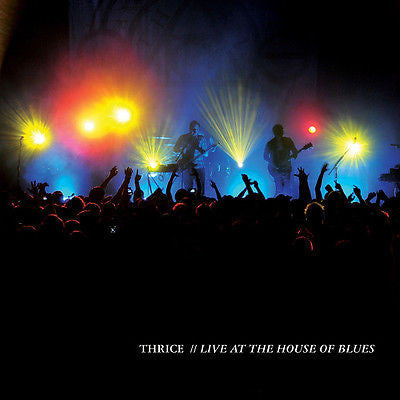 Thrice CD, Live at the House of Blues, 3-Disc Box Set, DVD + 2 CDs, 2008 Vagrant