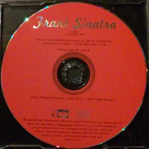 Cake,CD,Frank Sinatra, Promo Single, 1997 Capricorn, RARE
