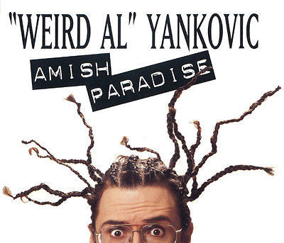 Weird Al Yankovic CD, Amish Paradise, RARE Maxi-Single, Orig 1996 Scotti Bros.