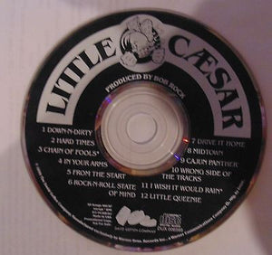 Little Caesar CD, Self-titled, Autographed Special Promo Release, RARE, 1990 DGC