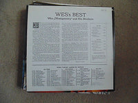 Wes Montgomery & His Brothers LP, Wes' Best, Fantasy, Tan Label, 8376, M/NM