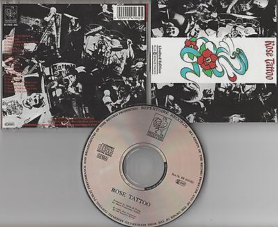 Rose Tattoo CD,Self-titled, Limited Edition,German Import,1990 Repertoire, Bonus