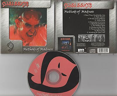 Obsession CD, Methods of Madness, 2000 Metal Mayhem, Loudness, Yngwie Malmsteen