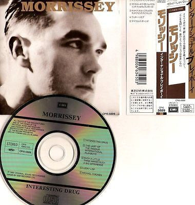 Morrissey CD,Interesting Drug,Japan Import w/ Obi,Maxi-Single,The Smiths,5 Track