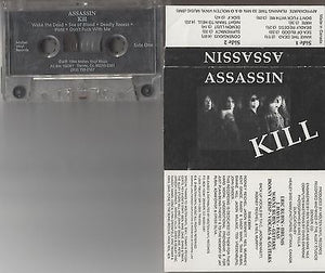 Assassin Cassette, Kill, Mega-RARE, Canada Import, Orig 1994 Molten Vinyl Music