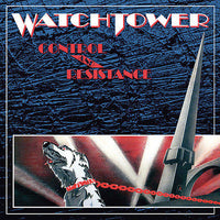 Watchtower Cassette,Control & Resistance, RARE 1st Press,1989 Noise, Spastic Ink