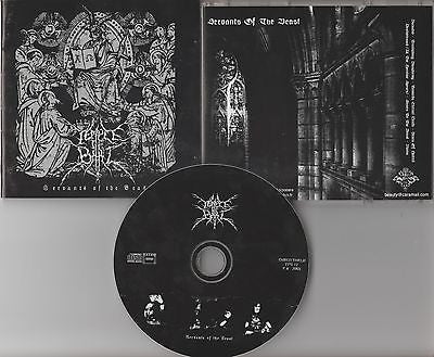 Temple of Baal CD, Servants of the Beast, RARE 1st Press,2003 Oaken Shield / FPG
