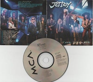 Jetboy CD, Feel the Shake, Japan Import, 1992 MCA, Hanoi Rocks, New York Dolls