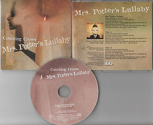 Counting Crows CD, Mrs. Potter's Lullaby, RARE Promo Single, 1999 Geffen