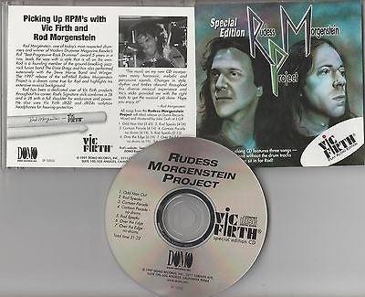 Rudess Morgenstein Project CD, Vic Firth Play Along, Dixie Dregs, Dream Theater