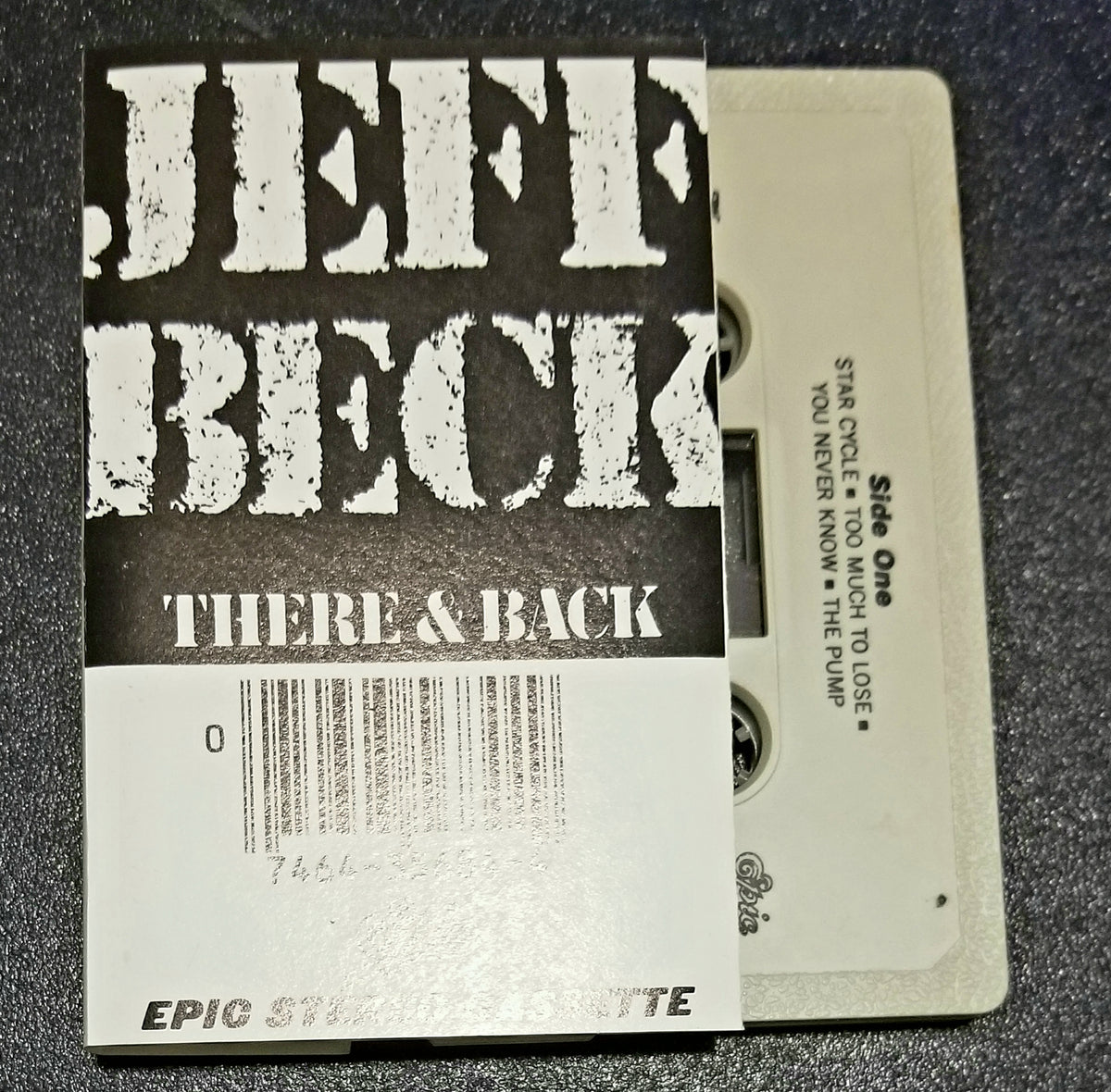 Jeff Beck There & Back Cassette