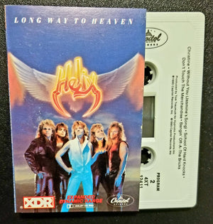 Helix Long Way to Heaven 1985 Cassette