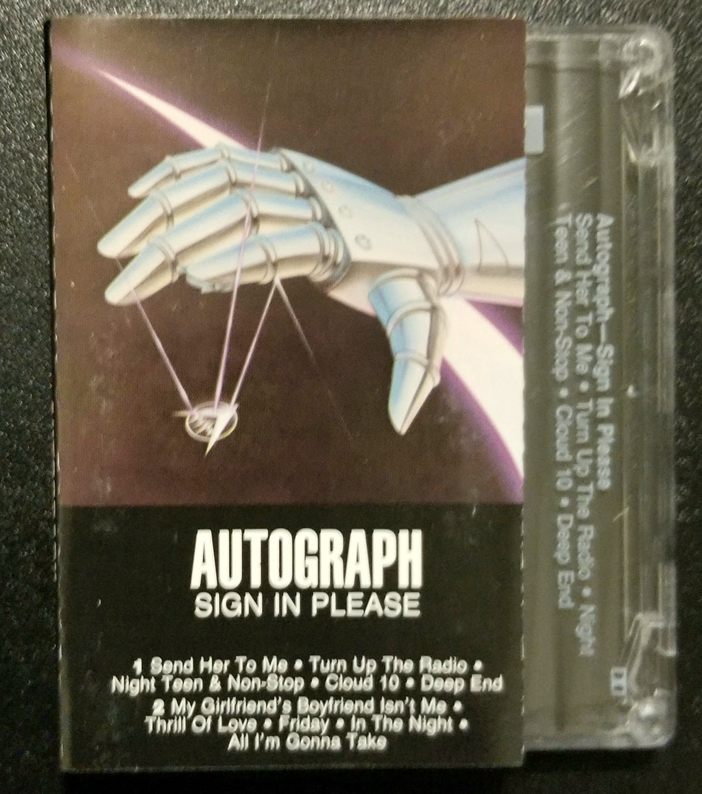 Autograph Sign in Please 1984 Cassette