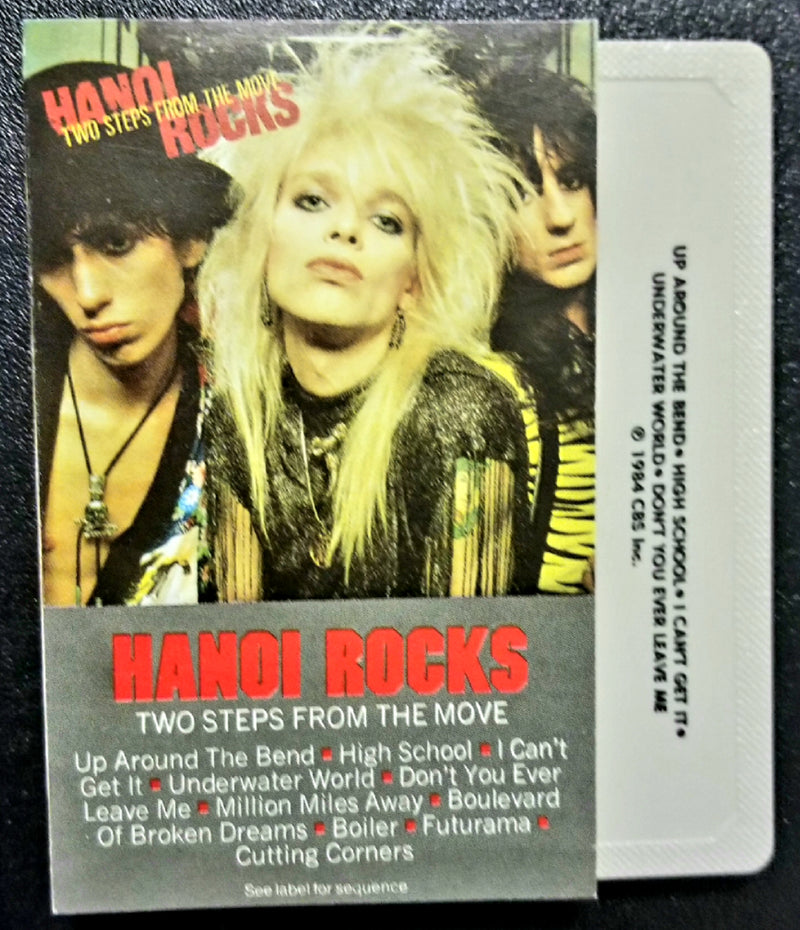 Hanoi Rocks Two Steps From The Move 1984 Cassette