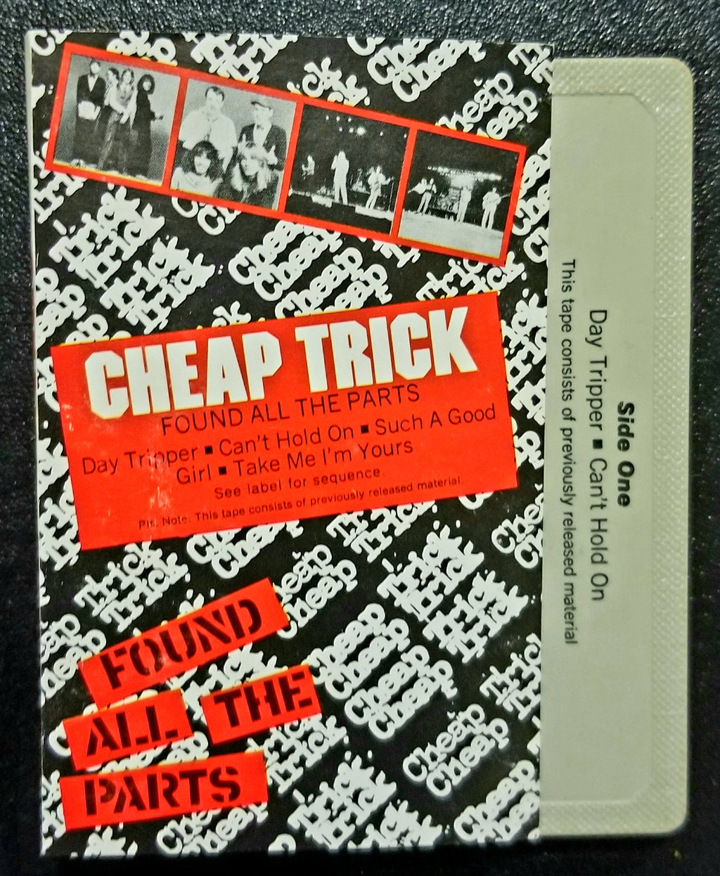 Cheap Trick Found All The Parts EP 1980 Cassette