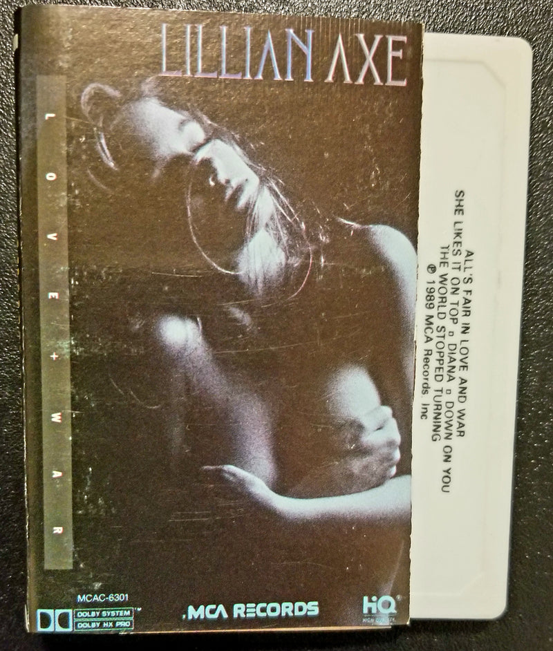 Lillian Axe Love and War 1989 Cassette