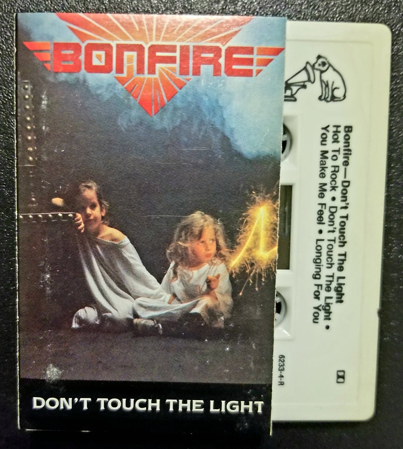 Bonfire Don't Touch the Light 1986 Cassette