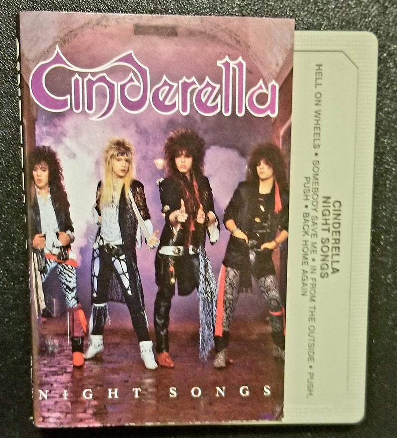 Cinderella Night Songs 1986 Cassette