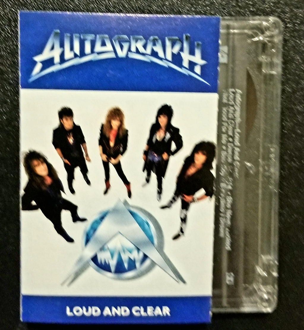 AUTOGRAPH Loud and Clear 1987 Cassette