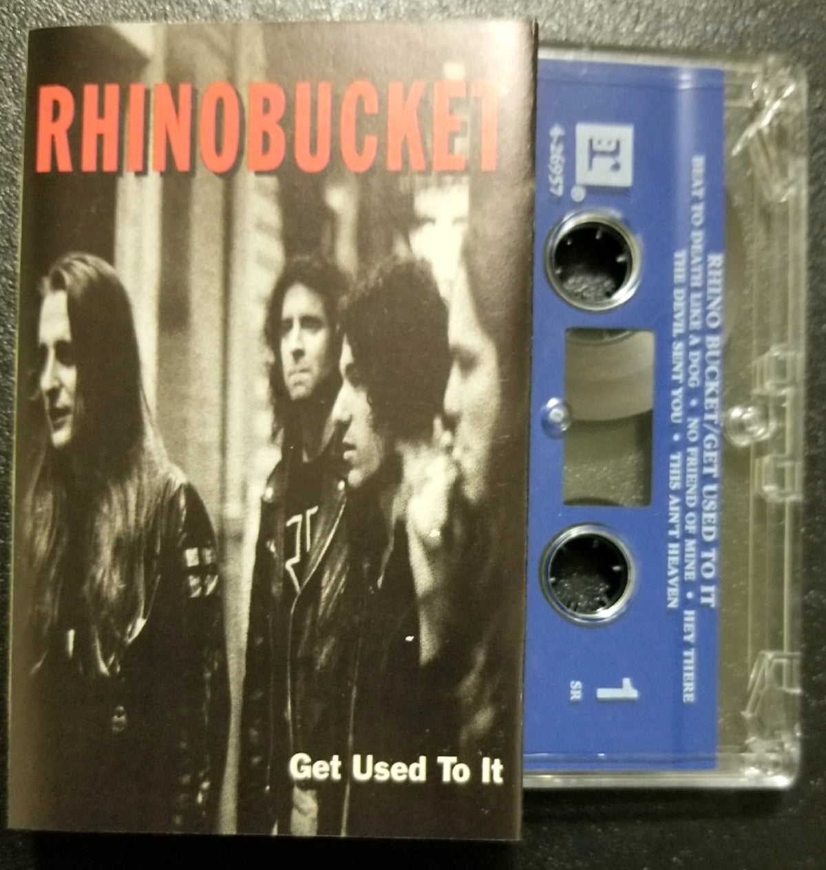 Rhino Bucket Get Used To It Cassette