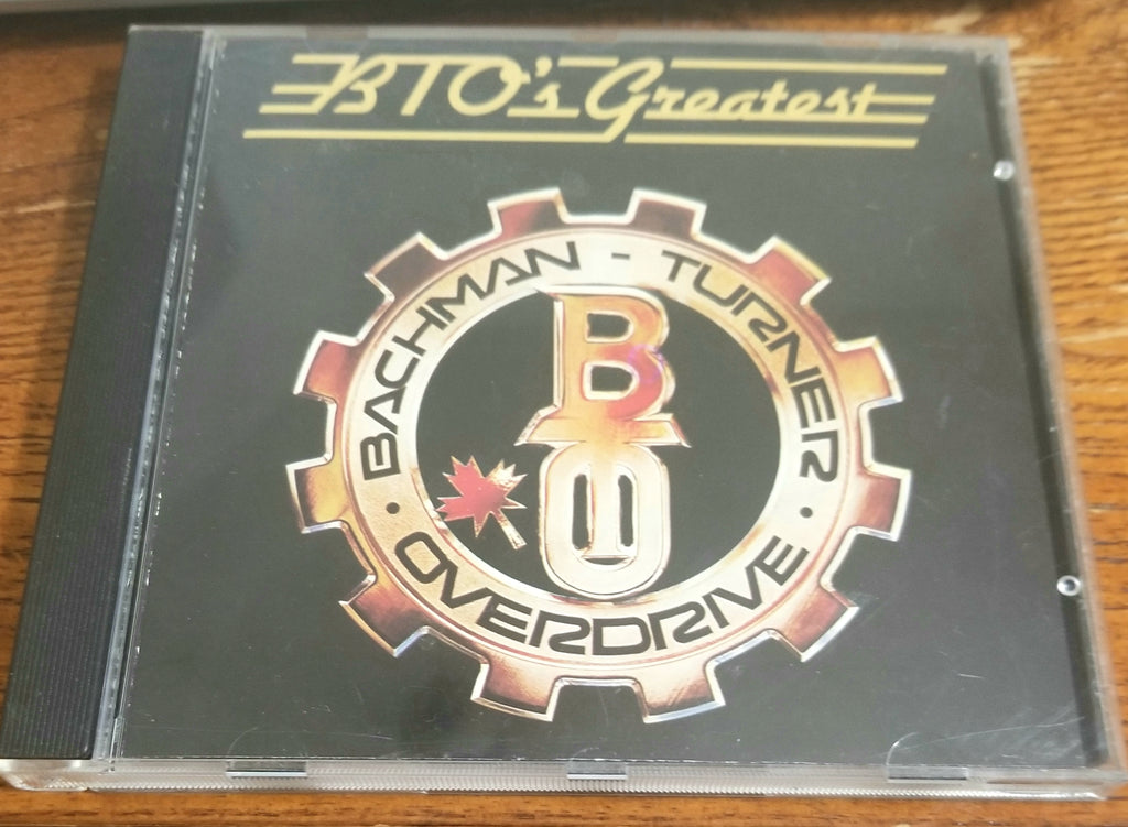 BTO BACHMAN TURNER OVERDRIVE GREATEST BEST CD