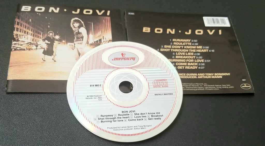 BON JOVI SELF-TITLED, S/T, SAME 1984 CD