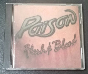 POISON FLESH & BLOOD 1990 CD