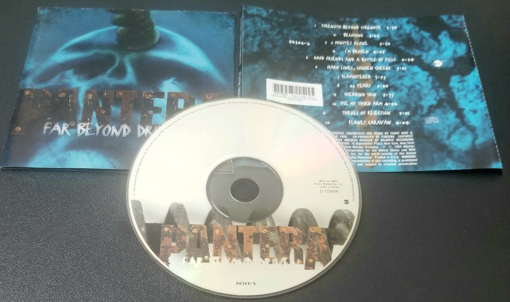 PANTERA FAR BEYOND DRIVEN BMG PRESSING CD