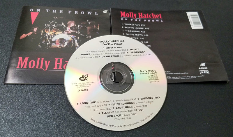 MOLLY HATCHET ON THE PROWL CD