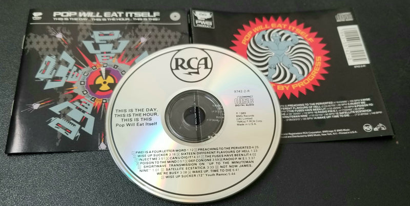 POP WILL EAT ITSELF THIS IS THE DAY THIS IS THE HOUR THIS IS THIS CD 1989 UK