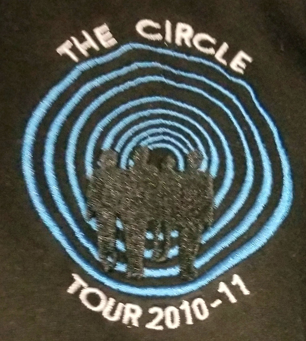 BON JOVI THE CIRCLE OFFICIAL TOUR 2010-11 HOCKEY SWEATSHIRT HOODIET-Shirt Men's XXL XX Large