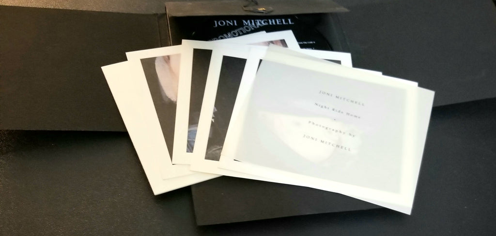 JONI MITCHELL NIGHT RIDE HOME PROMO W/ PRINTS CD