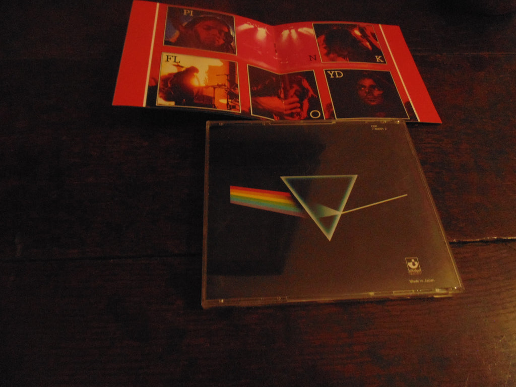 Pink Floyd CD, Dark Side of the Moon, Harvest, Japan, CDP 7 46001 2
