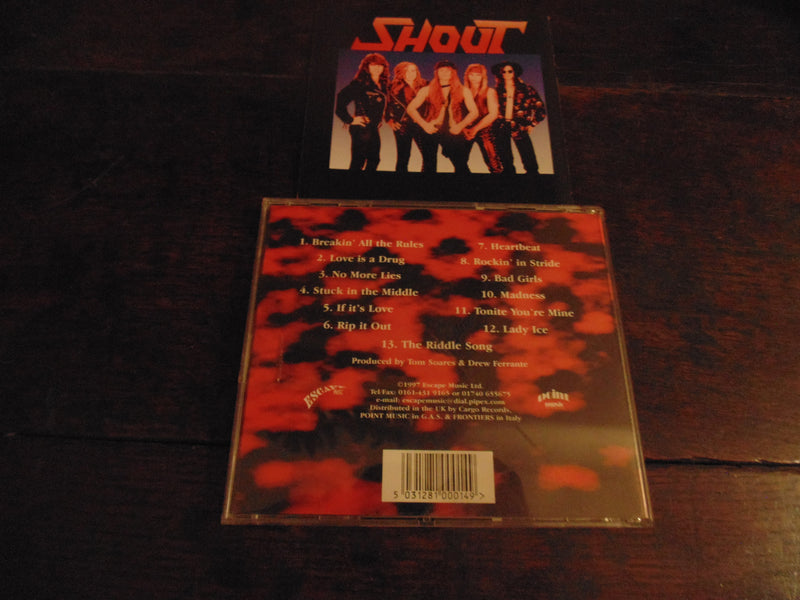 Shout CD, Self-titled, S/T, Same, Wild Horses