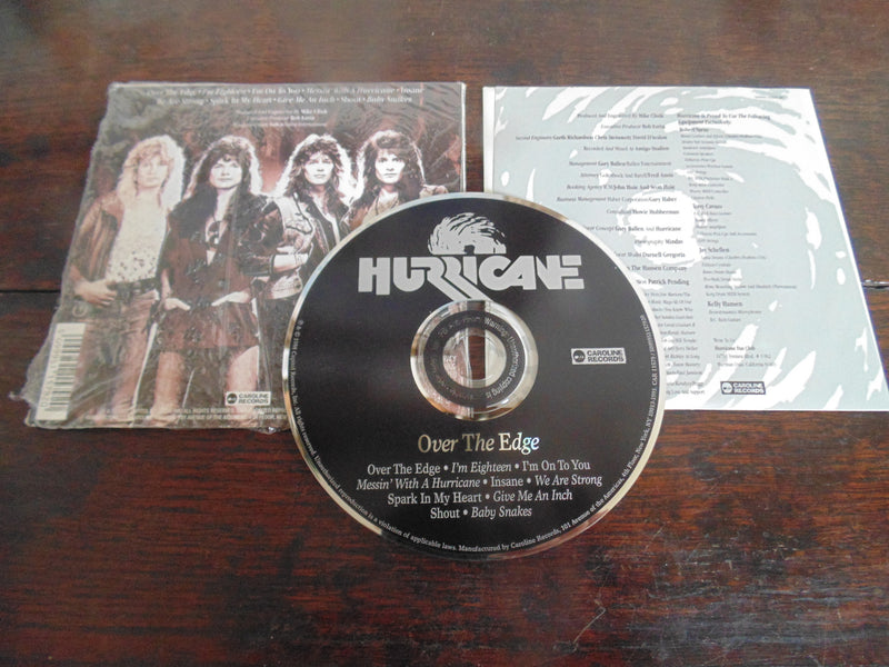 Hurricane CD, Over the Edge, Mini-LP Replica, MINT, Foreigner, Remastered