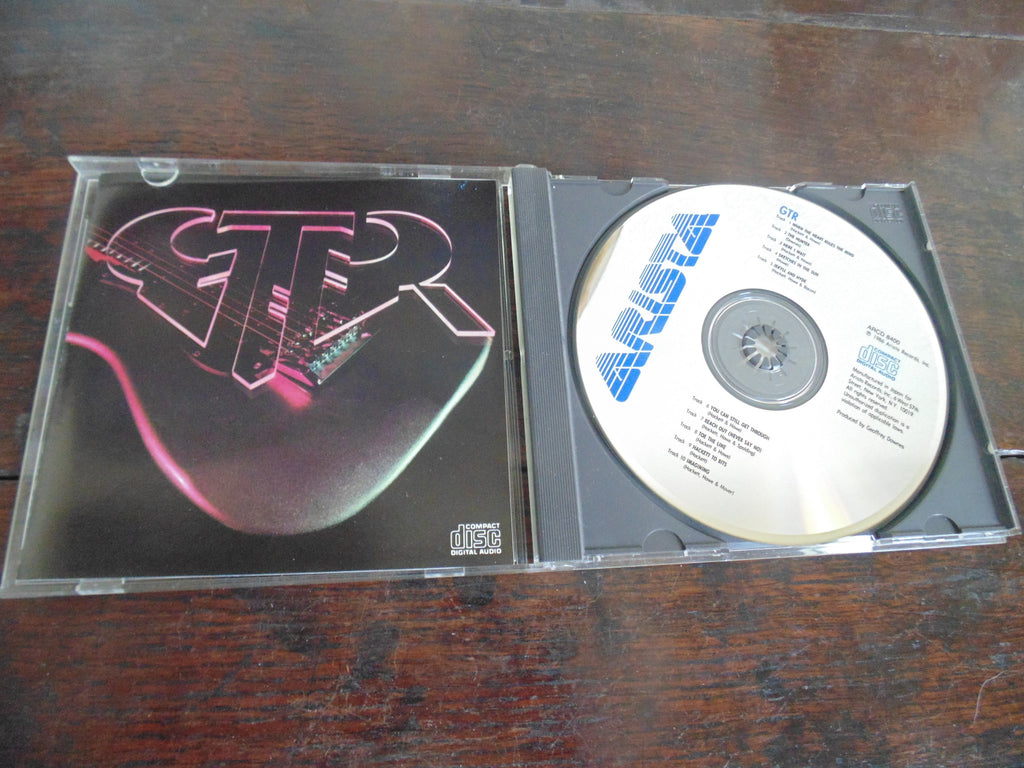 GTR CD, Self-titled, S/T, Same, Steve Howe, Yes, Asia, Genesis