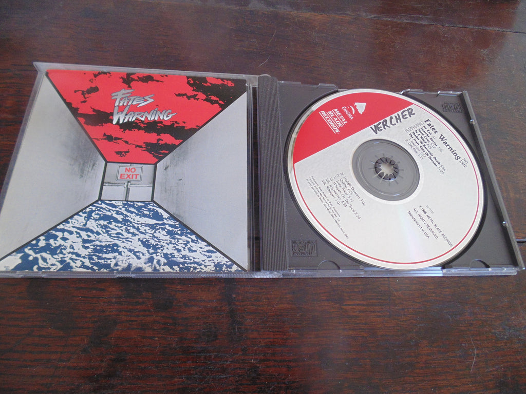Fates Warning CD, No Exit, Original Metal Blade / Enigma Pressing