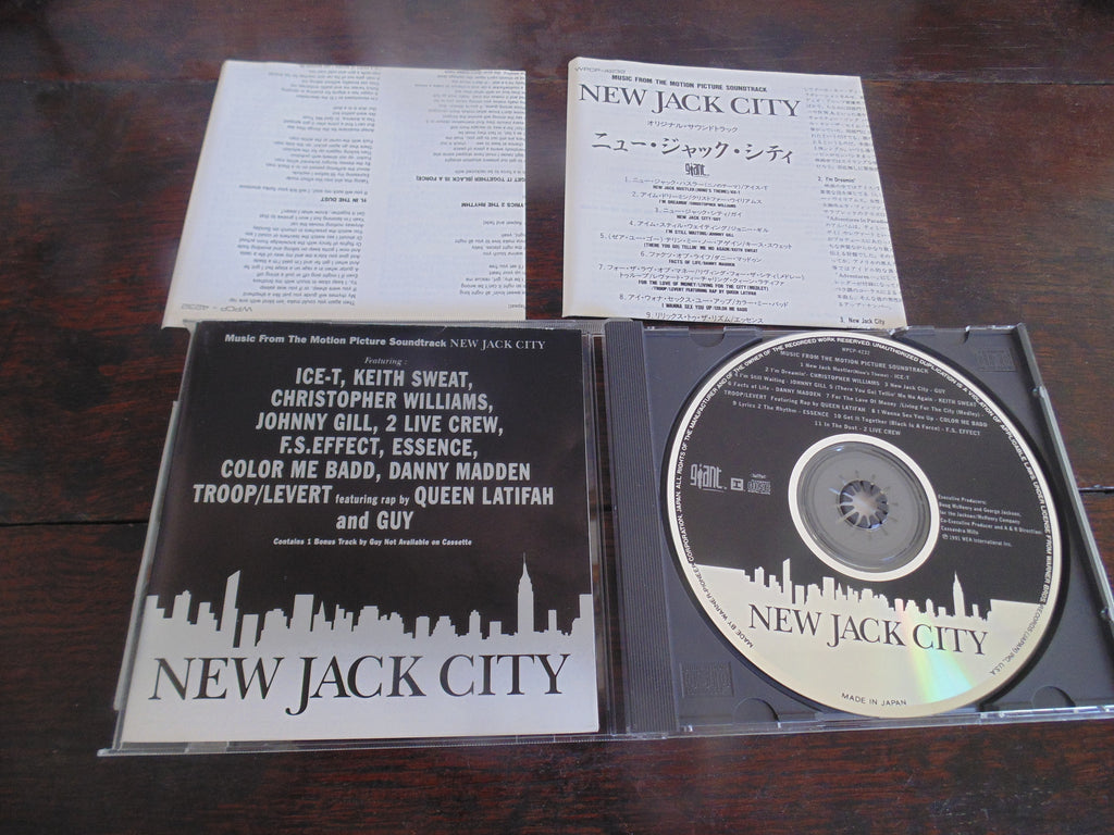 New Jack City CD, Japanese Import, 1st Pressing