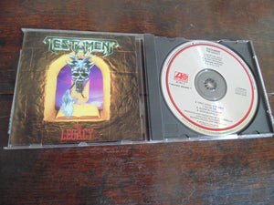 Testament CD, The Legacy, Original Pressing