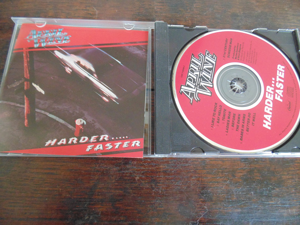April Wine CD, Harder......Faster, Capitol Records