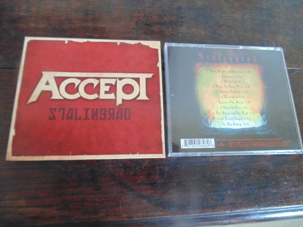 Accept CD, Stalingrad with Slipcase, Bonus Track, Nuclear Blast