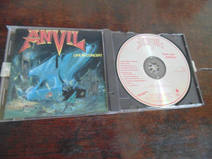Anvil CD, Live in Concert, Original 1989 Enigma / Metal Blade